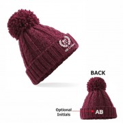 Benwell Hill CC Cable Knit Bobble Hat